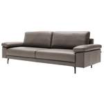 2 & 3 Sitzer Sofa, in der Farbe Grau, aus Leder, andere Perspektive, Vorschaubild