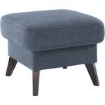 Sitzhocker von exxpo - sofa fashion, in der Farbe Blau, aus Holzwerkstoff, andere Perspektive, Vorschaubild