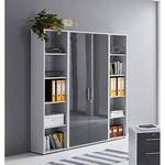 Büromöbel-Serie von Furnitive, in der Farbe Grau, aus Holzwerkstoff, Vorschaubild