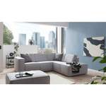 Couch von MID.YOU, in der Farbe Grau, aus Textil, andere Perspektive, Vorschaubild