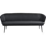 Sitzbank von K+W Komfort & Wohnen, in der Farbe Schwarz, aus Leder, Vorschaubild