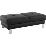 Sitzhocker von exxpo - sofa fashion, in der Farbe Schwarz, aus Metall, andere Perspektive, Vorschaubild