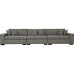 2 & 3 Sitzer Sofa von Guido Maria Kretschmer Home&Living, in der Farbe Grau, aus Teilmassiv, andere Perspektive, Vorschaubild