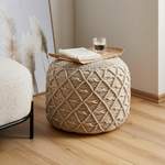 Pouf von Linea Natura, aus Textil, andere Perspektive, Vorschaubild