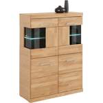 Highboard von home affaire, in der Farbe Braun, aus Holzwerkstoff, andere Perspektive, Vorschaubild