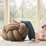 Pouf von Design House Stockholm, in der Farbe Beige, aus Polyacryl, andere Perspektive, Vorschaubild