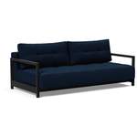 Schlafsofa von Innovation, in der Farbe Blau, aus Metall, andere Perspektive, Vorschaubild