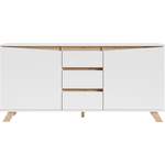 Sideboard von Norrwood, in der Farbe Weiss, aus Holzwerkstoff, Vorschaubild