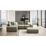 Couch von Xora, in der Farbe Grün, aus Textil, andere Perspektive, Vorschaubild