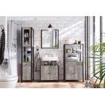 Badezimmerschrank von home affaire, in der Farbe Grau, aus Holzwerkstoff, andere Perspektive, Vorschaubild