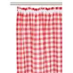 Vorhang von Wirth, in der Farbe Rot, aus Polyester, andere Perspektive, Vorschaubild