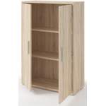 Aktenschrank von loftscape, in der Farbe Braun, aus Holz, andere Perspektive, Vorschaubild