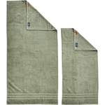 Handtuch-Set von done.®, in der Farbe Grün, aus Textil, andere Perspektive, Vorschaubild