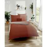 Bettwäsche-Garniture von Kaeppel, in der Farbe Orange, aus Satin, andere Perspektive, Vorschaubild