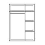 Ordnungssystem von home24, in der Farbe Weiss, aus Holzwerkstoff, andere Perspektive, Vorschaubild