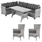 Polyrattan Ecklounge der Marke Casaria®