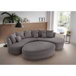 Sitzhocker von Livetastic, in der Farbe Grau, aus Textil, andere Perspektive, Vorschaubild