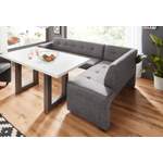 Eckbank von exxpo - sofa fashion, in der Farbe Grau, aus Holzwerkstoff, Vorschaubild