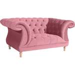 2 & 3 Sitzer Sofa von Max Winzer®, in der Farbe Rosa, aus Stoff, andere Perspektive, Vorschaubild