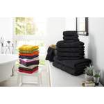 Handtuch-Set von My Home, in der Farbe Schwarz, aus Baumwolle, andere Perspektive, Vorschaubild