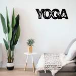 Wanddekoration Yoga der Marke Brayden Studio