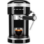 Kaffeemaschine von KitchenAid, in der Farbe Schwarz, aus Edelstahl, andere Perspektive, Vorschaubild