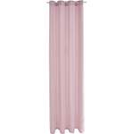 Vorhang von home affaire, in der Farbe Rosa, aus Polyester, andere Perspektive, Vorschaubild