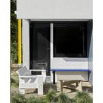 Loungemöbel-Garte von Hay, in der Farbe Weiss, aus Kiefernholz, andere Perspektive, Vorschaubild