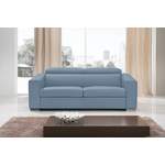 2 & 3 Sitzer Sofa von Egoitaliano, in der Farbe Blau, aus Leder, andere Perspektive, Vorschaubild