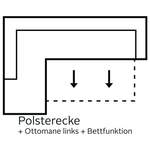 Ecksofa, von COLLECTION AB, in der Farbe Grau, aus Microfaser, andere Perspektive, Vorschaubild