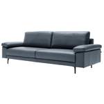 2 & 3 Sitzer Sofa, in der Farbe Blau, aus Leder, andere Perspektive, Vorschaubild