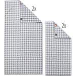 Handtuch-Set von twentyfour, in der Farbe Weiss, aus Textil, andere Perspektive, Vorschaubild