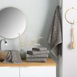 Handtuch-Set von My Home, in der Farbe Grau, aus Frottier, andere Perspektive, Vorschaubild
