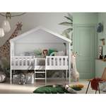 Kinderbett von Vipack, in der Farbe Weiss, aus Holz, andere Perspektive, Vorschaubild