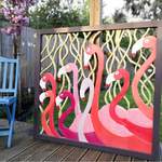 Wanddekoration Flamingo der Marke Sansibar Home