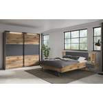 Komplett-Schlafzimmer von loftscape, in der Farbe Grau, aus Holzwerkstoff, Vorschaubild