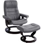 Relaxsessel von Stressless®, in der Farbe Grau, aus Leder, andere Perspektive, Vorschaubild