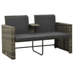 2-Sitzer Lounge-Set der Marke Ebern Designs