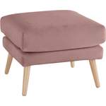 Sitzhocker von andas, in der Farbe Rosa, aus Massivholz, andere Perspektive, Vorschaubild