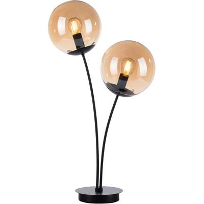 Preisvergleich für andas Tischleuchte »Virrat«, 1 flammig-flammig,  Tischlampe mit Leinenschirm, Made in Europe, BxH 47x11 cm, in der Farbe  Beige, aus Metall, GTIN: 5905840250576 | Ladendirekt