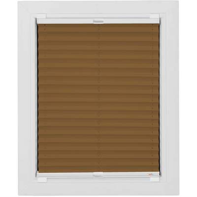 Style Braun, Kunststoff, Klebe-Plissee sunlines ohne Ladendirekt GTIN: 105x100 Bohren, Plain«, der 4001442846870 für 100cm, Size »One Höhe aus Farbe | Preisvergleich in verspannt, BxT blickdicht, cm,