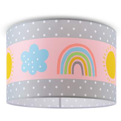 Preisvergleich für Paco Home Deckenleuchte Deckenlampe Aluminium, | BxHxT 462 »Deckenlampe Regenbogen, in GTIN: der Ladendirekt 45x5x45 TWEET HUGO 4061981178542 cm, Kinderzimmer Farbe RAIN«, Weiss, aus flammig-flammig, Lampe 1