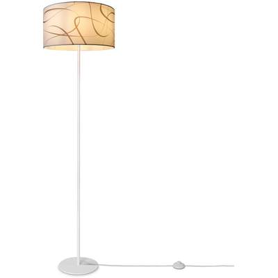 Preisvergleich für Schneider Stehlampe »Bamboo«, Ansehnliche Form, BxHxT  30x56x30 cm, in der Farbe Weiss, aus Kunststoff, GTIN: 4061149202478 |  Ladendirekt