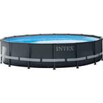 Schwimmbecke von Intex, in der Farbe Grau, aus Stahl, andere Perspektive, Vorschaubild
