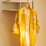 Sauna-Textilie von Marimekko, in der Farbe Gelb, andere Perspektive, Vorschaubild