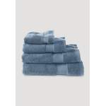 Handtuch-Set von hessnatur, in der Farbe Blau, aus Baumwolle, andere Perspektive, Vorschaubild