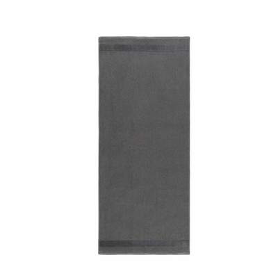 Preisvergleich für Saunatücher Duschtuch Dori, BxH 75x1 cm, in der Farbe  Grau, aus Baumwolle, GTIN: 4045132104093 | Ladendirekt
