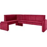 Eckbank von exxpo - sofa fashion, in der Farbe Rot, aus Strukturstoff, Vorschaubild