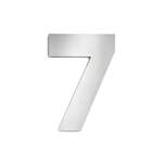 Edelstahl-Hausnummerngroß 7 der Marke CMD