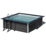 Schwimmbecke von GRE, in der Farbe Grau, aus Holzwerkstoff, andere Perspektive, Vorschaubild